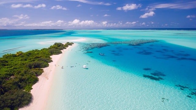 Fairmont luxury resort in the Maldives
